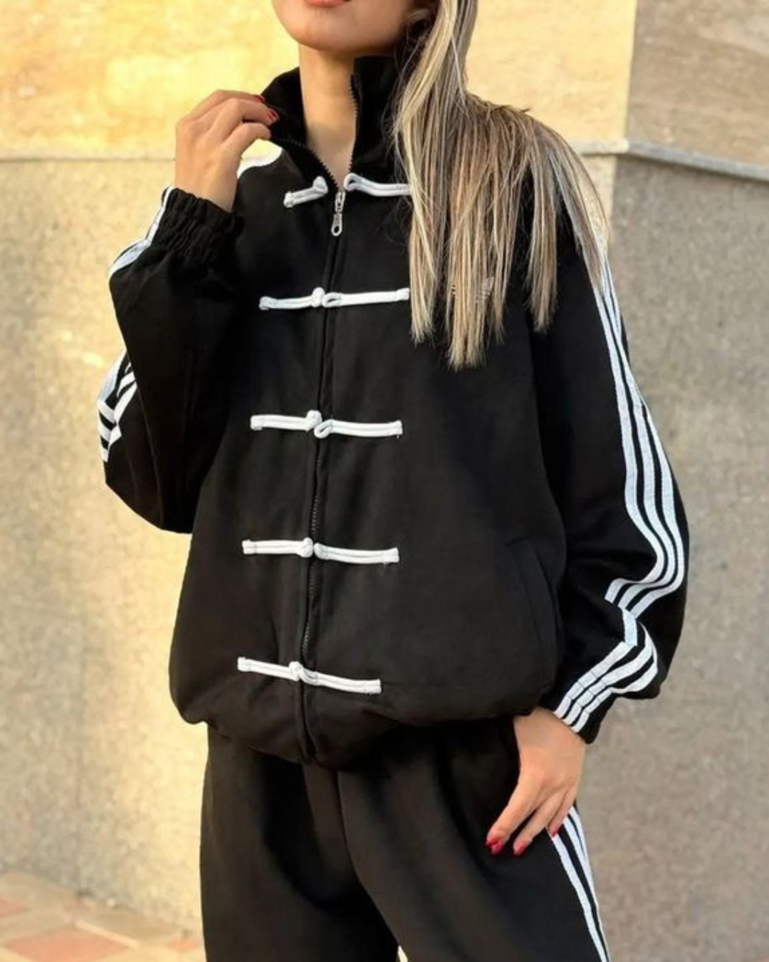 Black CNY Suede Jacket for Men & Women | Premium Streetwear Suede Jacket