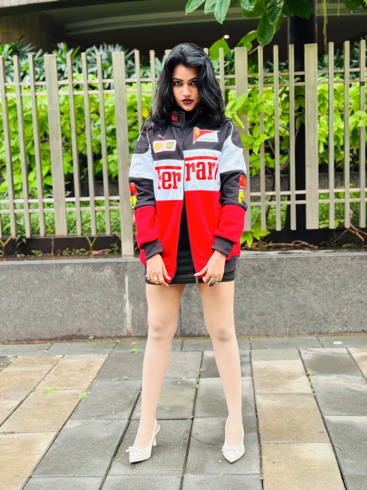 Ferrari F1 Tricolor Jacket Vintage | Rare Racing Memorabilia - Streetwear Clothings