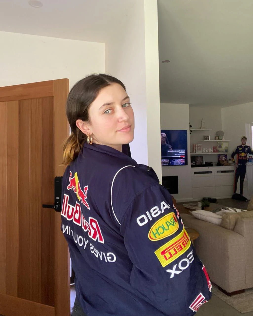 Motorsport Red Bull Racing Puffer Jacket – Parachute Fabric | Streetwear Clothings
