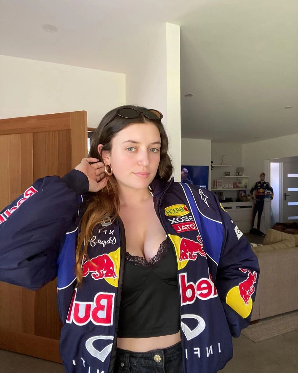 Motorsport Red Bull Racing Puffer Jacket – Parachute Fabric | Streetwear Clothings