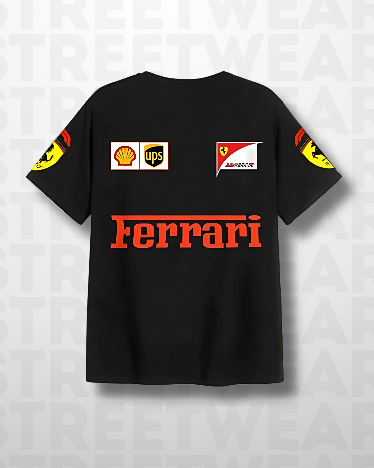 Ferrari Racing T-shirt l Unisex Oversized Tshirt l Streetwear Clothing - Streetwear