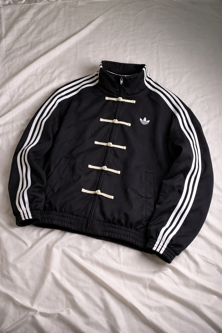 Chinese New Year black jacket streetwear style