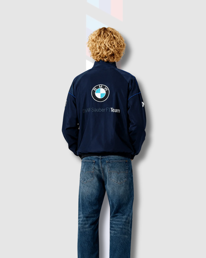 Petronas Racing Jacket for Men & Womens – All-Season Lightweight Puffer with Printed Logos