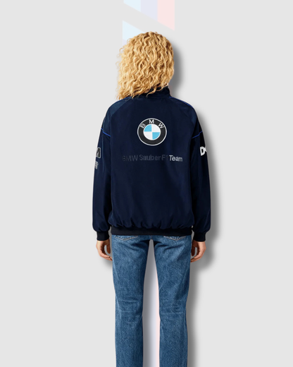 Petronas Racing Jacket for Men & Womens – All-Season Lightweight Puffer with Printed Logos