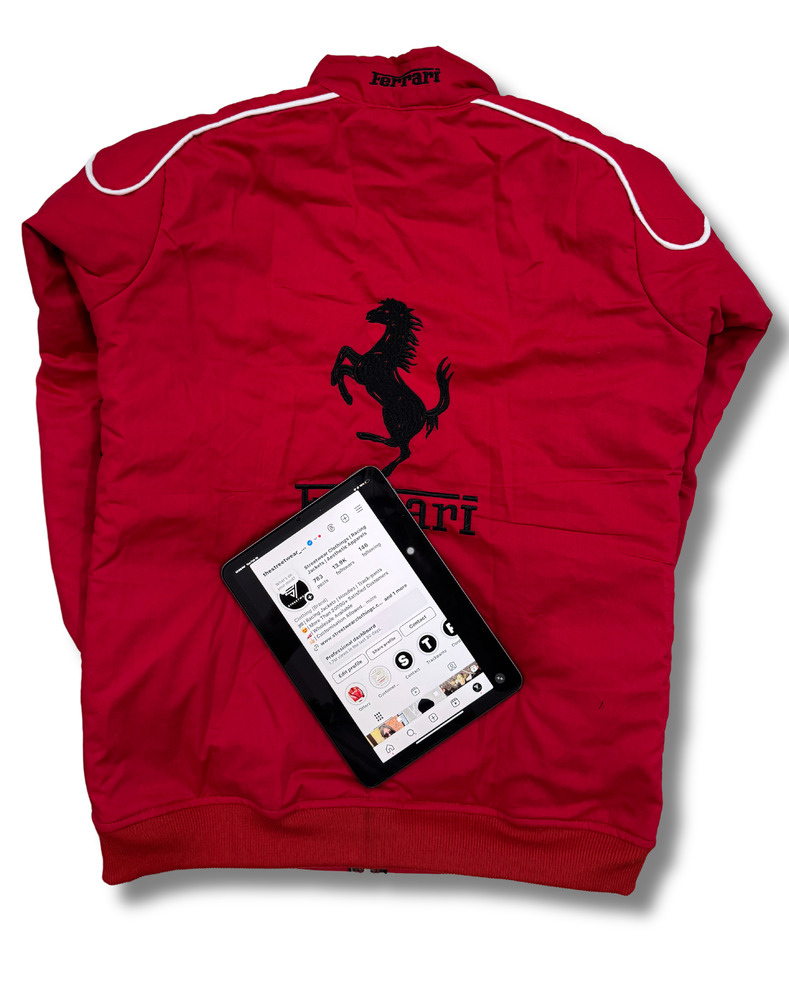 F1 Jacket Vintage Ferrari Jacket | Authentic Formula 1 Collectible - Streetwear Clothings