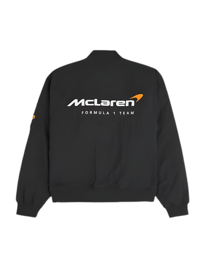 McLaren Racing Jacket for Men – All-Season Lightweight Puffer with Printed Logos
