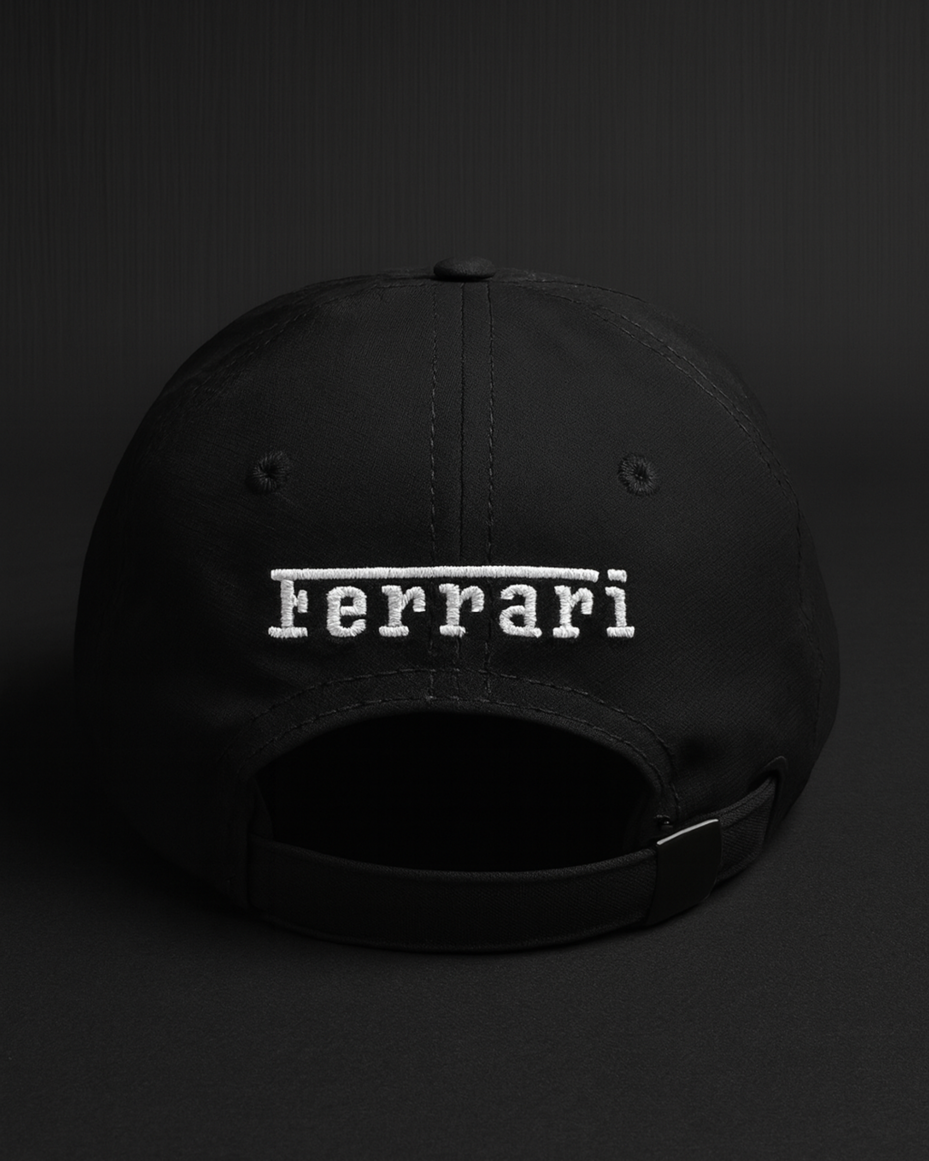 Formula 1 Black Racing Cap by Streetwear Clothings - Streetwear Clothings