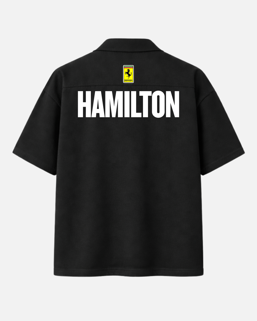 Hamilton inspired black streetwear boxy fit shirt