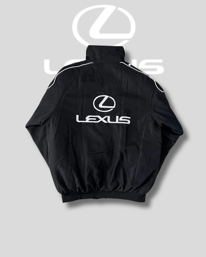 Lexus Racing Jacket for Men – All-Season Lightweight Puffer with Printed Logos