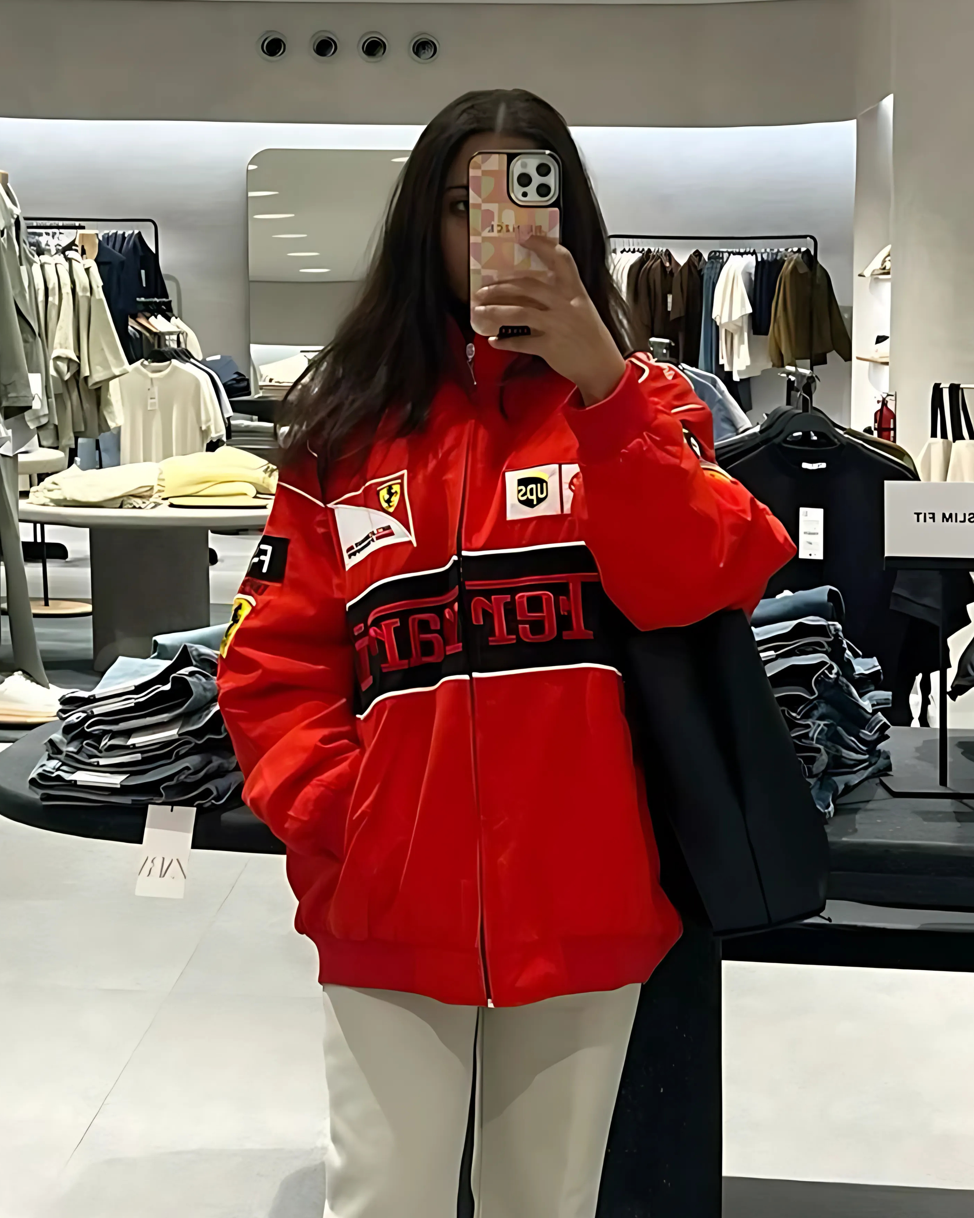 F1 Jacket Vintage Ferrari Jacket | Authentic Formula 1 Collectible - Streetwear Clothings