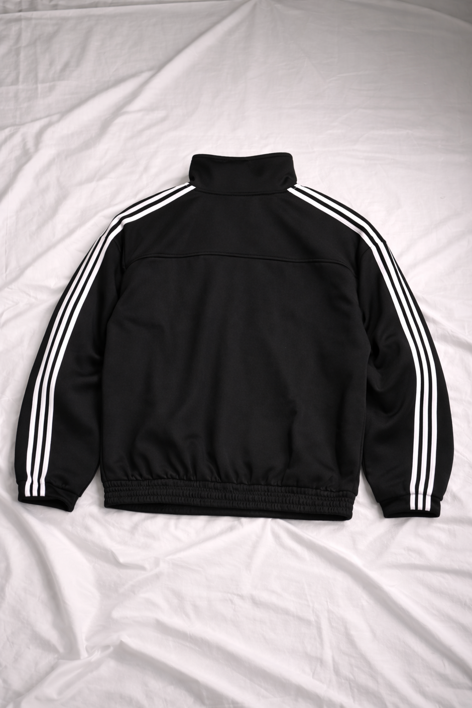 black CNY jacket back design detailed view
