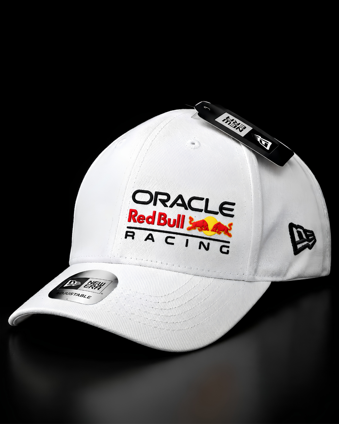 Premium Racing Performance Cap – White Edition.