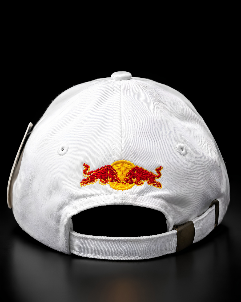 Premium Racing Performance Cap – White Edition.