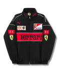 Black Ferrari Jacket Premium Turbo Racer Jacket