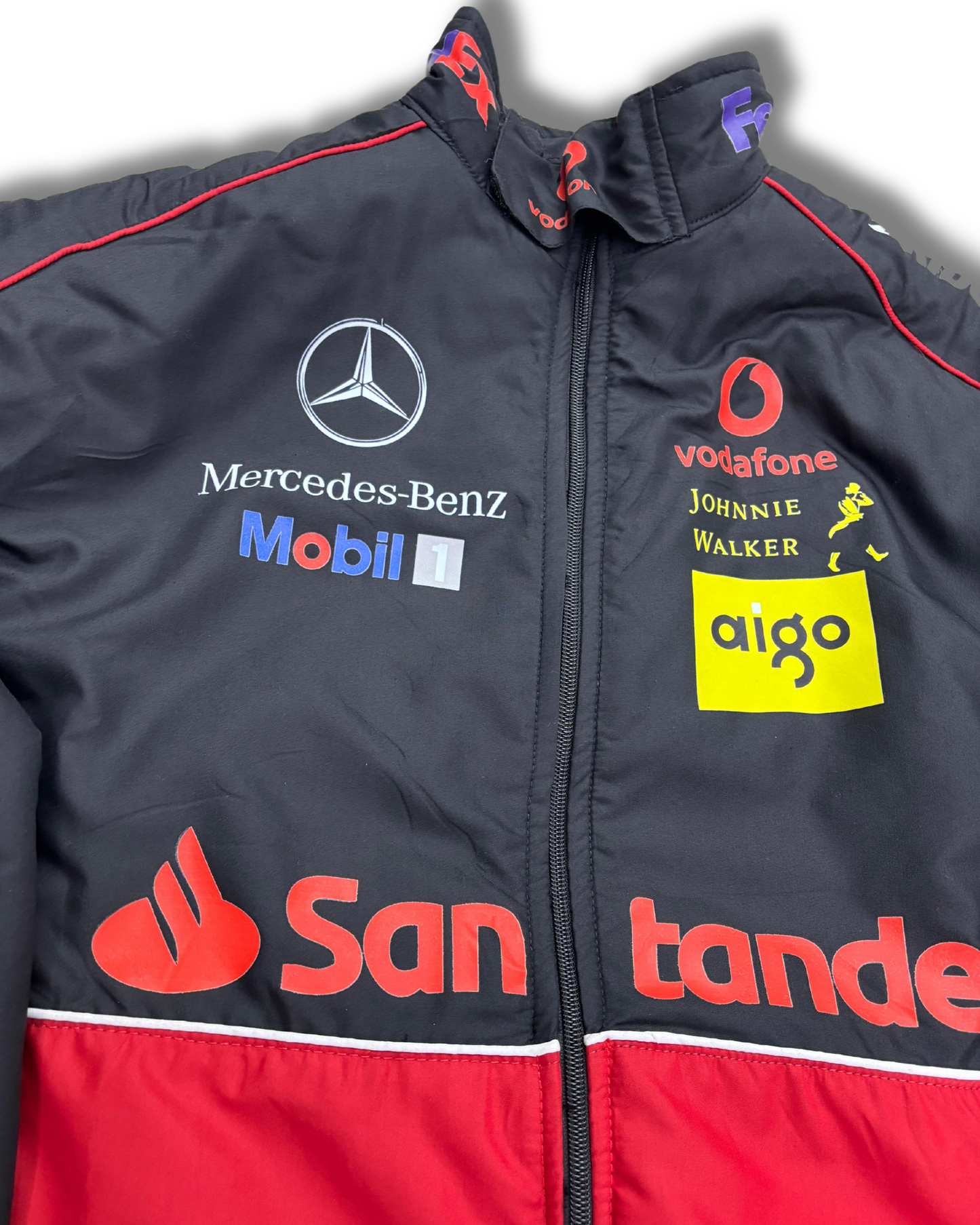 Santander Puffer Racing Jacket l Unisex Racing Jacket l Streetwear