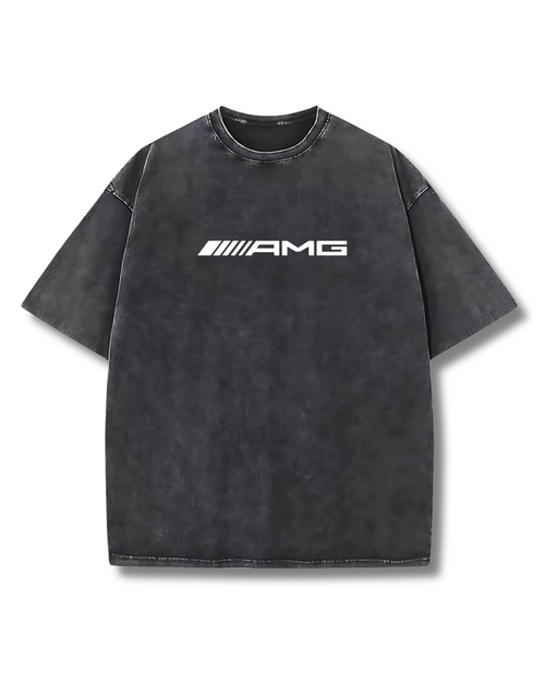 AMG Acid Wash Racing Tshirt l Unisex Racing Tshirt