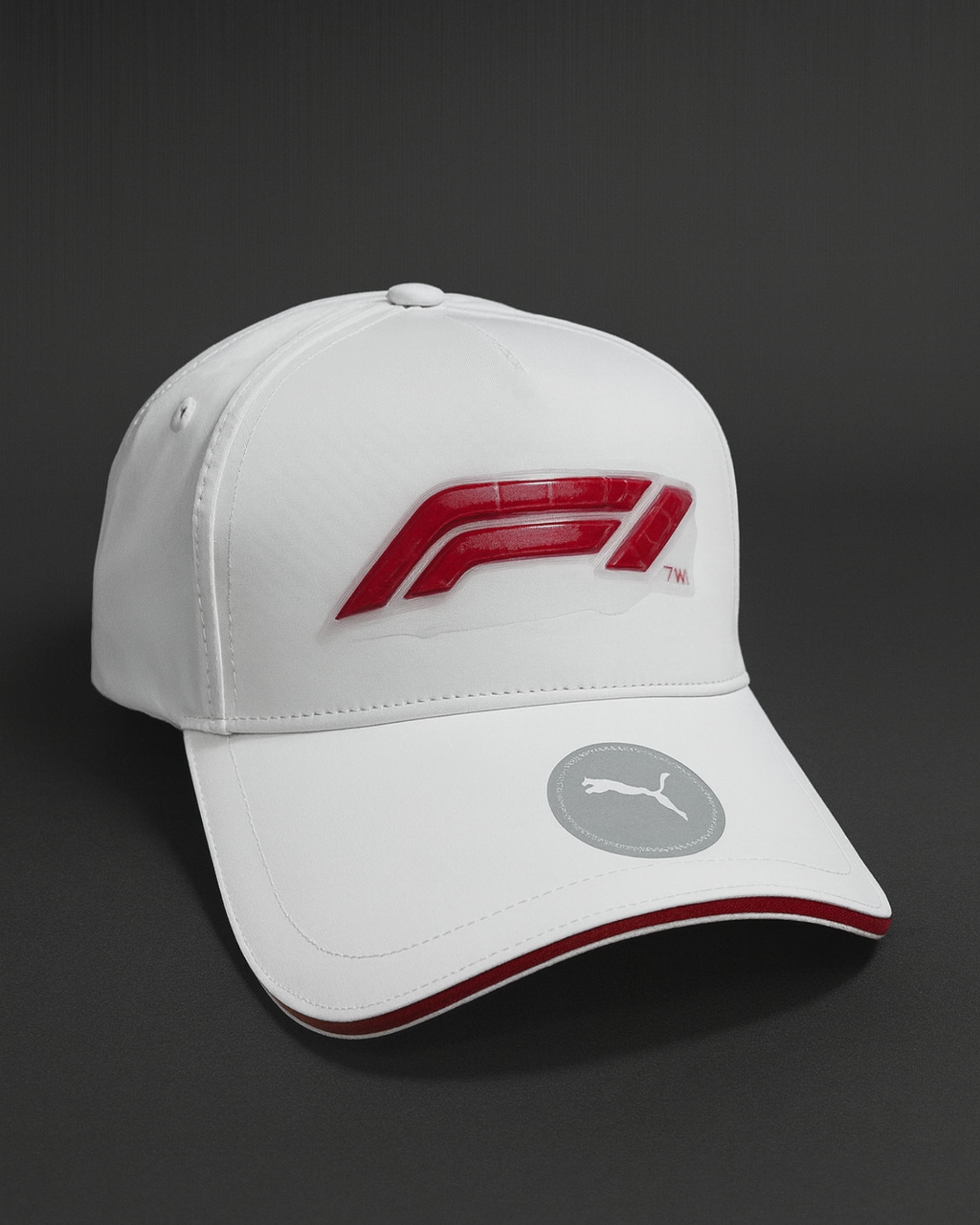 Formula 1 White Racing Cap Limited Stock by Streetwear Clothings - Streetwear Clothings