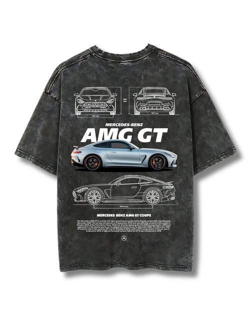 AMG Acid Wash Racing Tshirt l Unisex Racing Tshirt