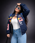 Red Bull Racing Team Jacket – Inner Puff Parachute Fabric | F1 Streetwear Look - Streetwear Clothings
