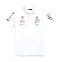 Petronas inspired white polo t-shirt front HD print