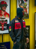 Ferrari Racing Jacket – Parachute Fabric with Premium Embroidered Logo | Streetwear Edition - Streetwear Clothings