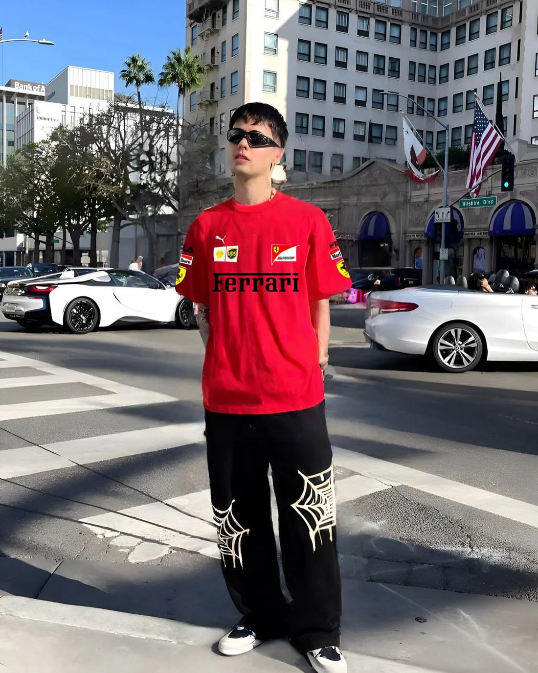 Formula 1 inspired racing t-shirt for men and women, premium cotton tee with motorsport streetwear style