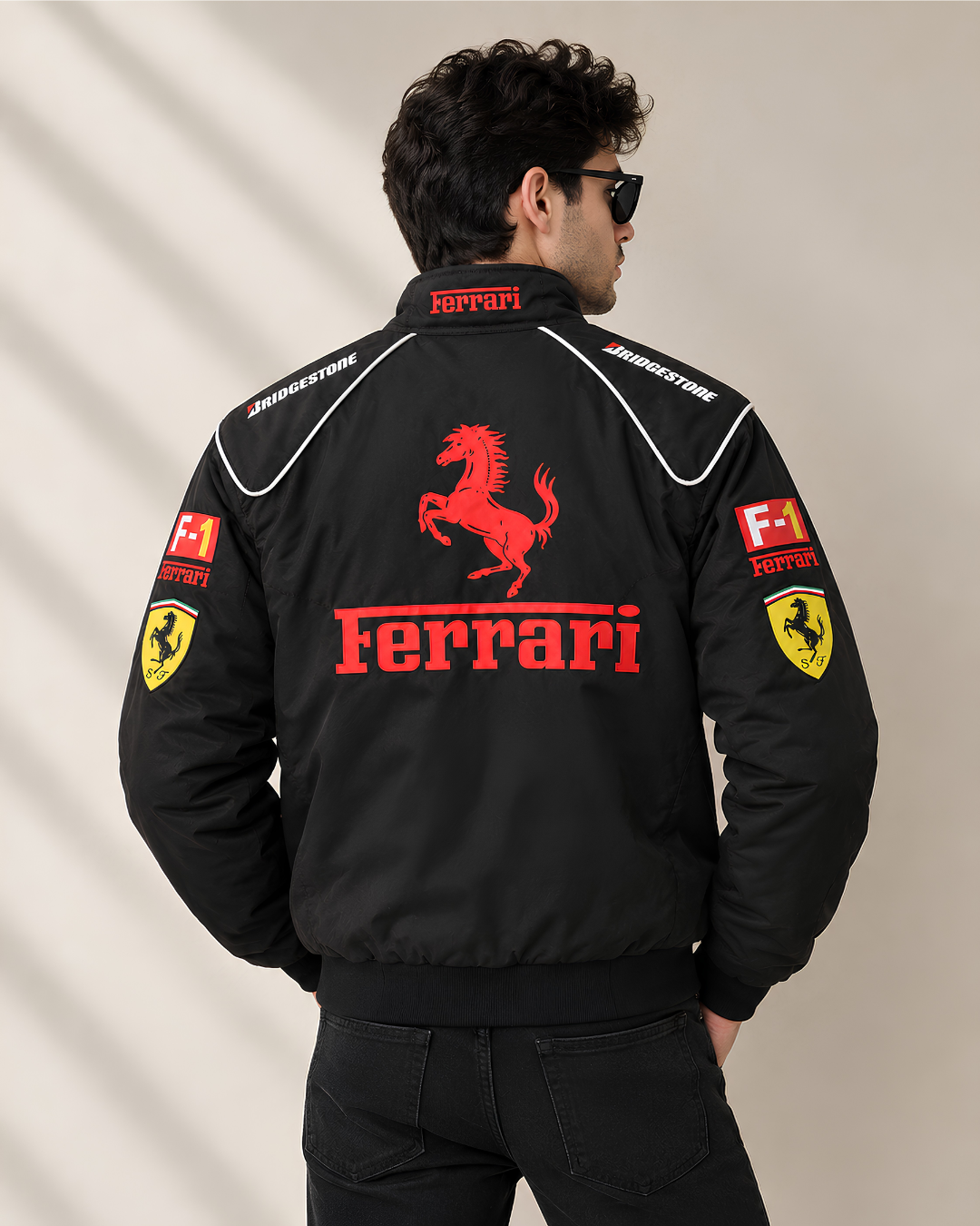 Black Ferrari jacket
