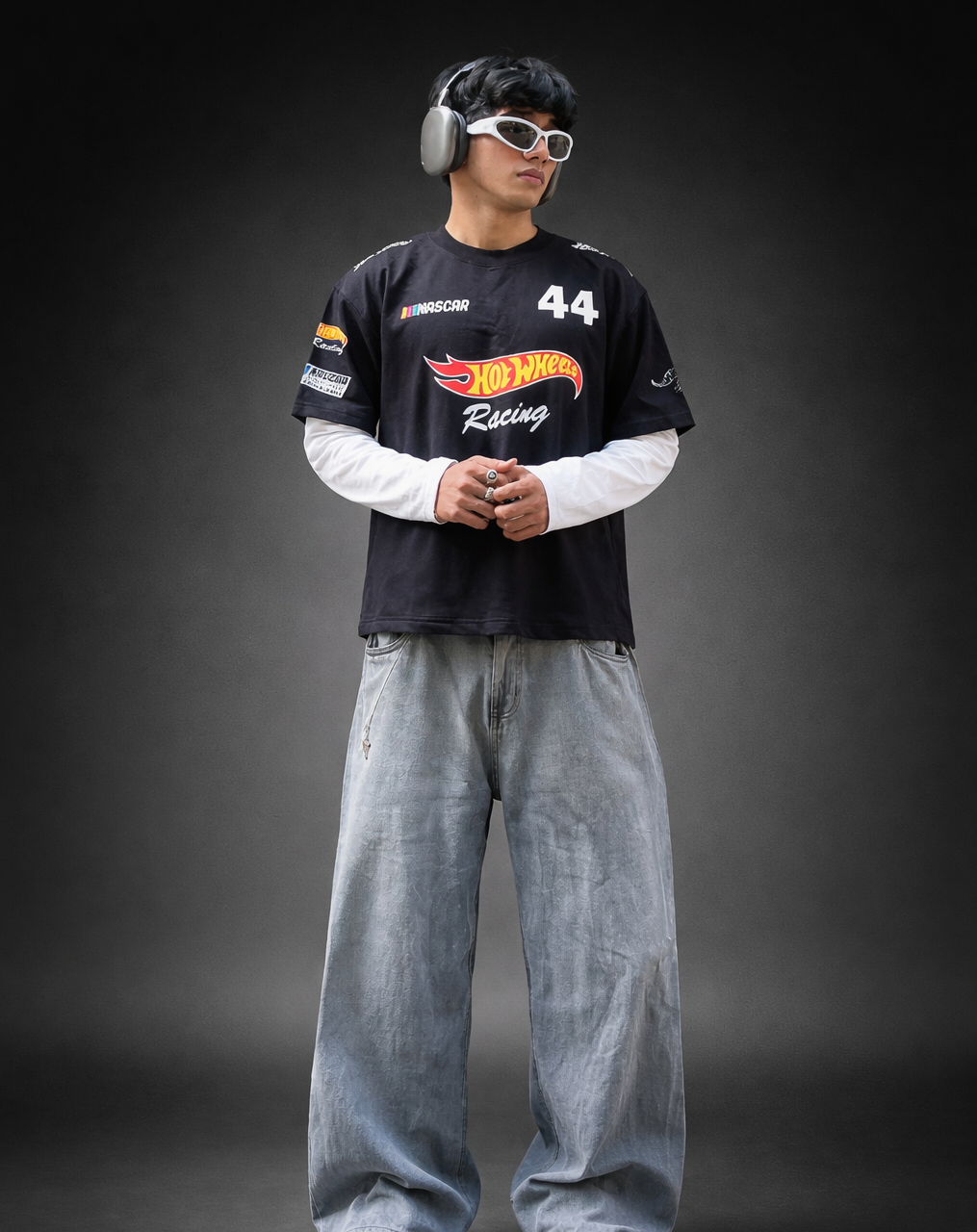 Hotwheel tshirt black color