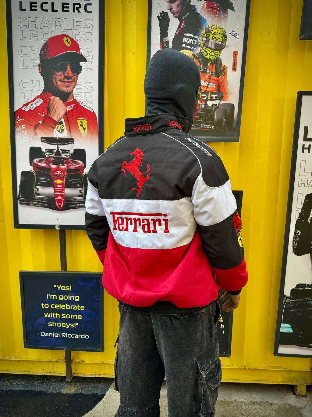 Ferrari Tricolor Edition Racing Jacket - Streetwear Clothings