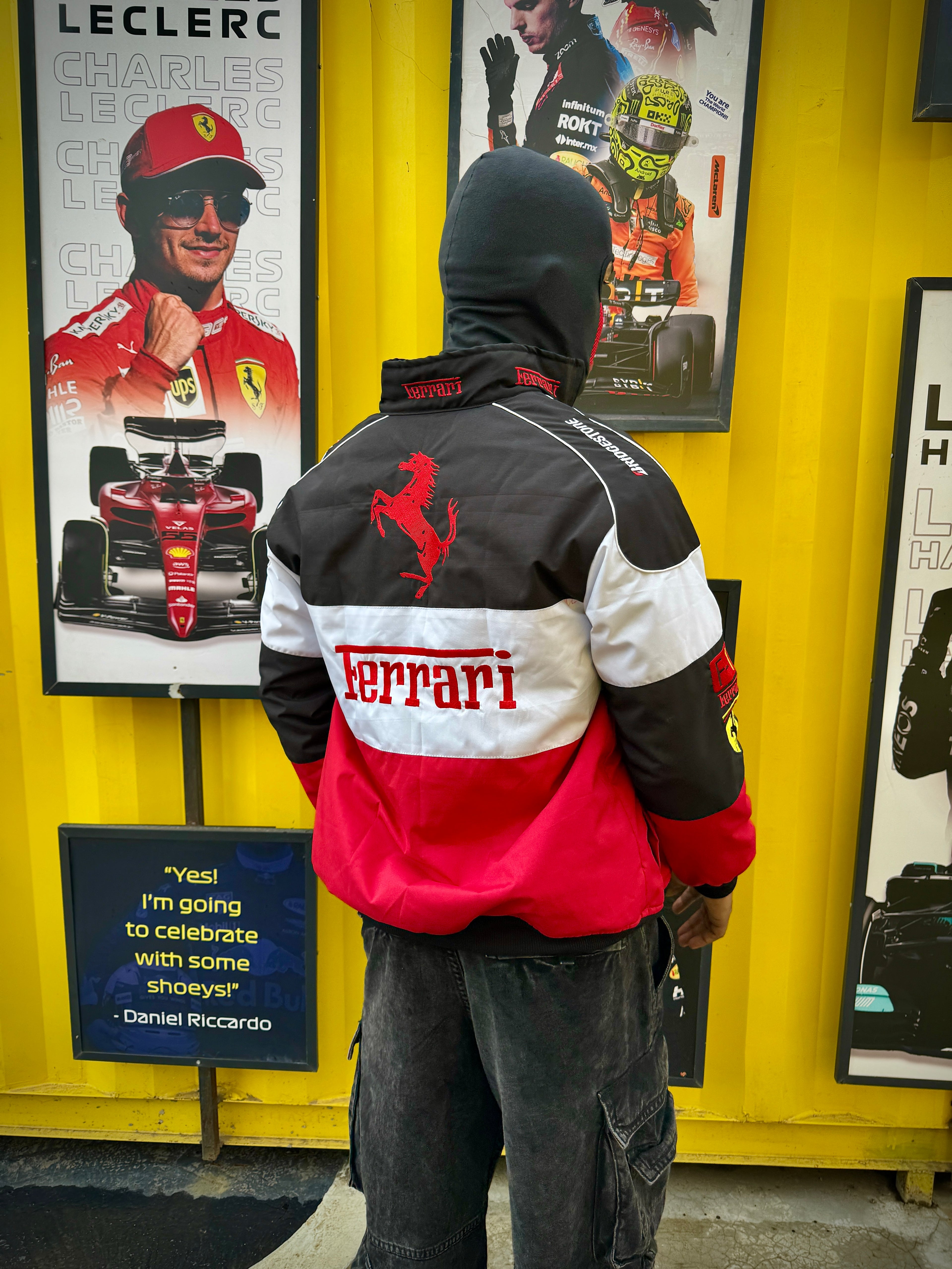 Ferrari Tricolor Edition Racing Jacket - Streetwear Clothings