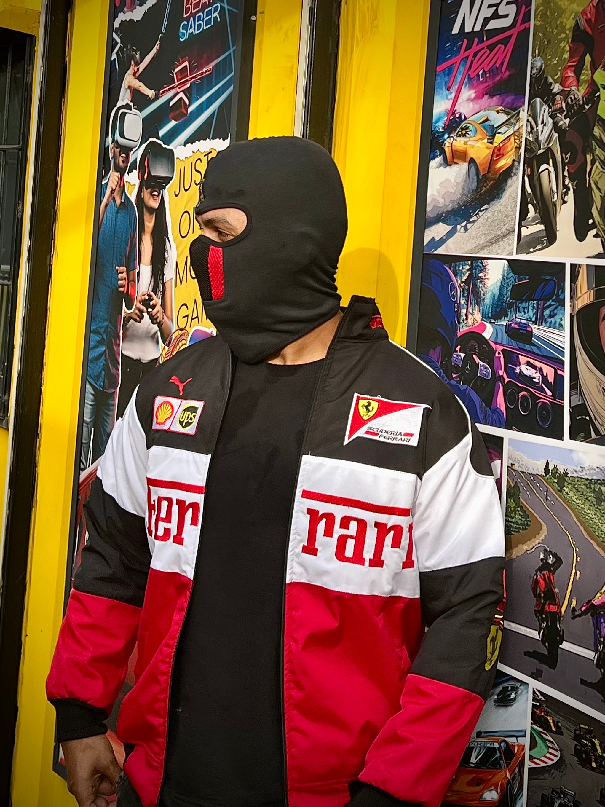 Ferrari Tricolor Edition Racing Jacket - Streetwear Clothings