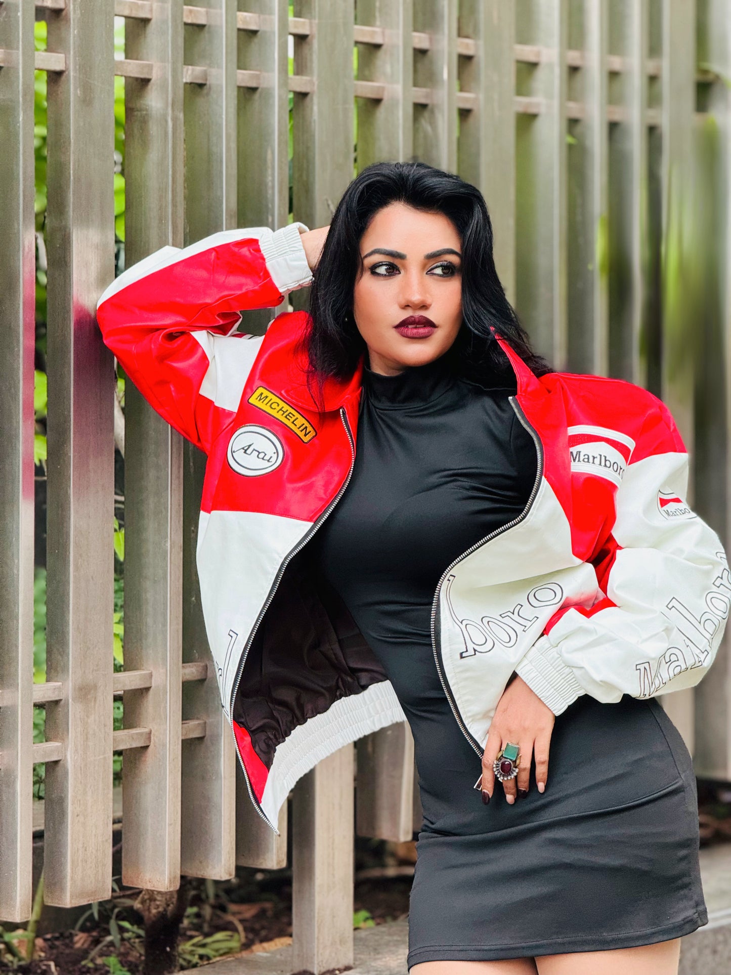 Marlboro Racing F1 Leather Jacket – Vintage Motorsport Streetwear