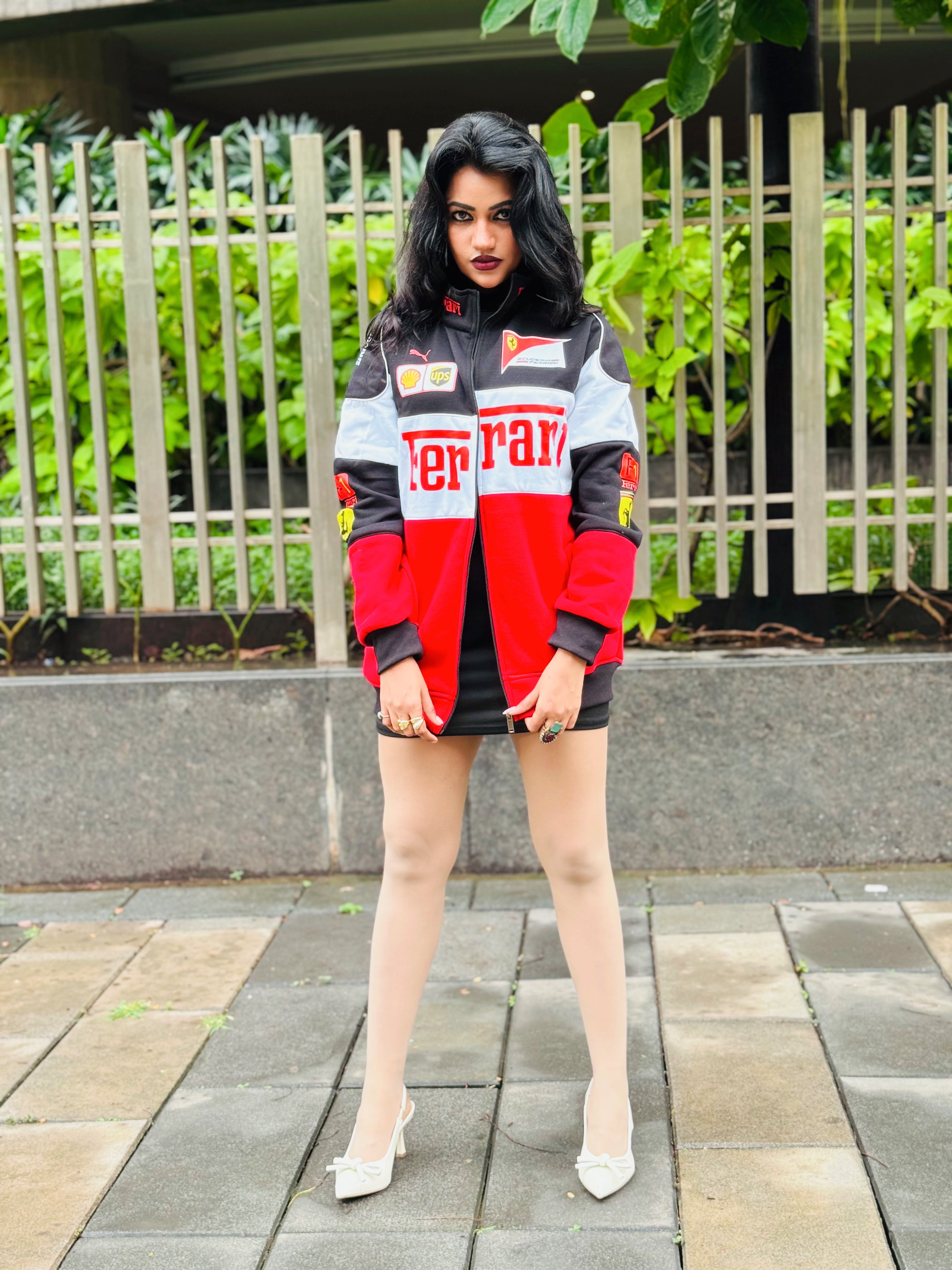 Ferrari F1 Tricolor Jacket Vintage | Rare Racing Memorabilia - Streetwear Clothings