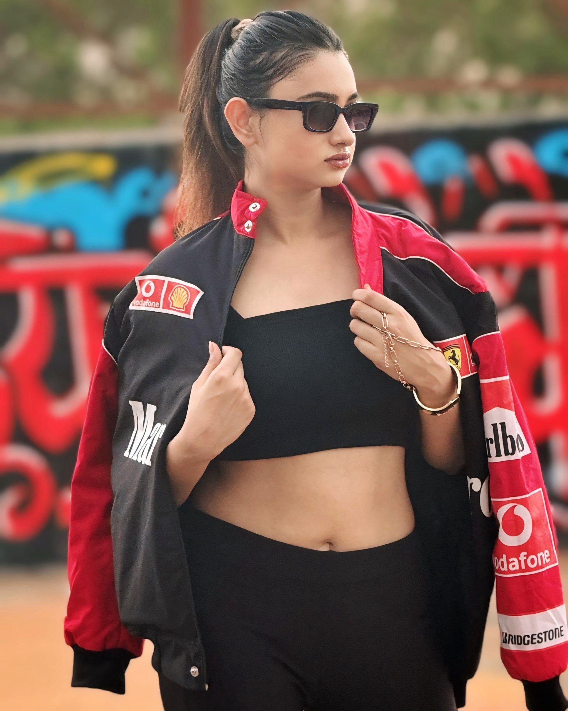 Marlboro Racing Jacket – Motorsport Luxury Parachute Puffer for Speed & Style Enthusiasts
