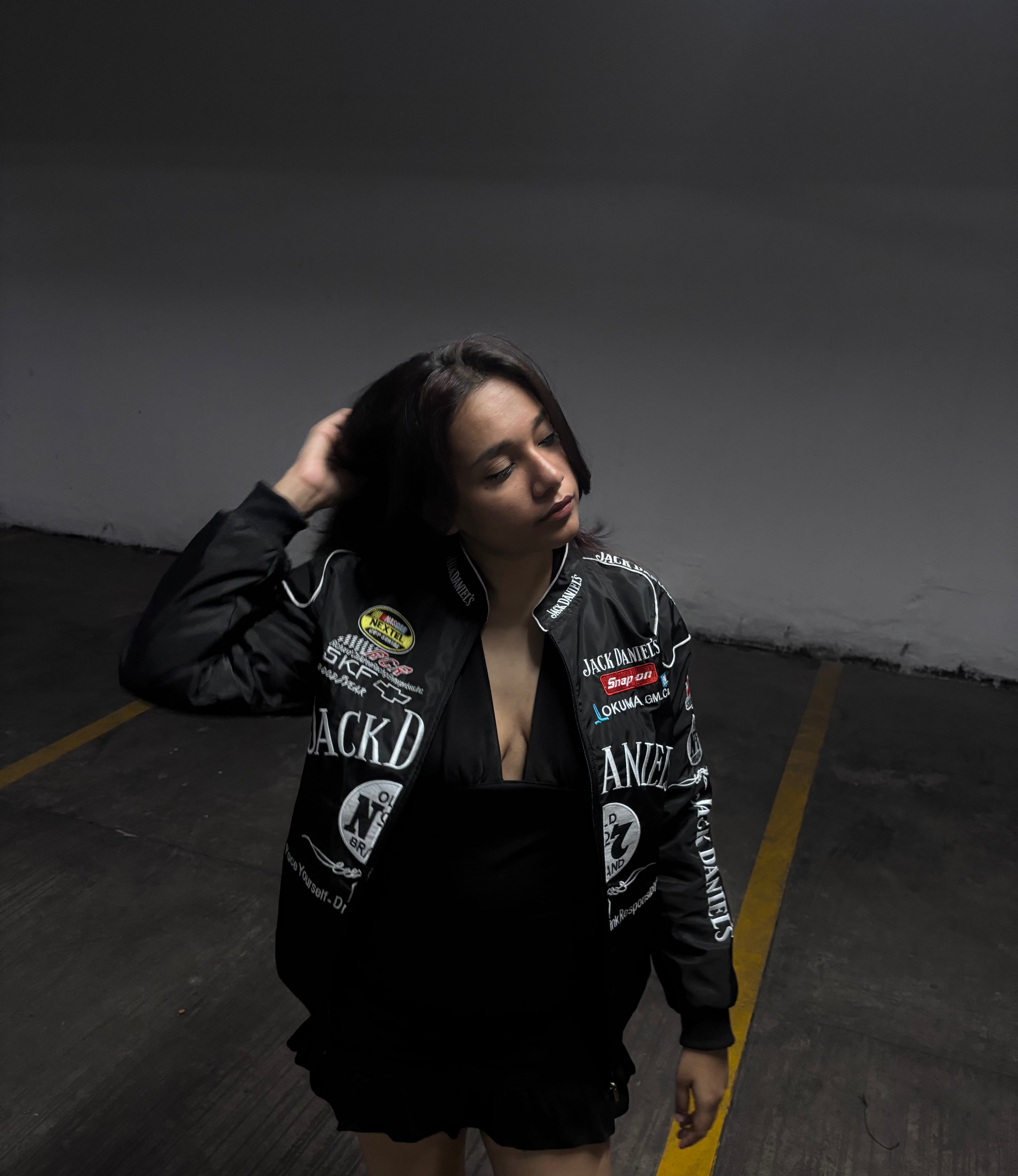 Jack Daniels F1 Racing Jacket - Formula 1 Apparels Embroidery Version - Streetwear