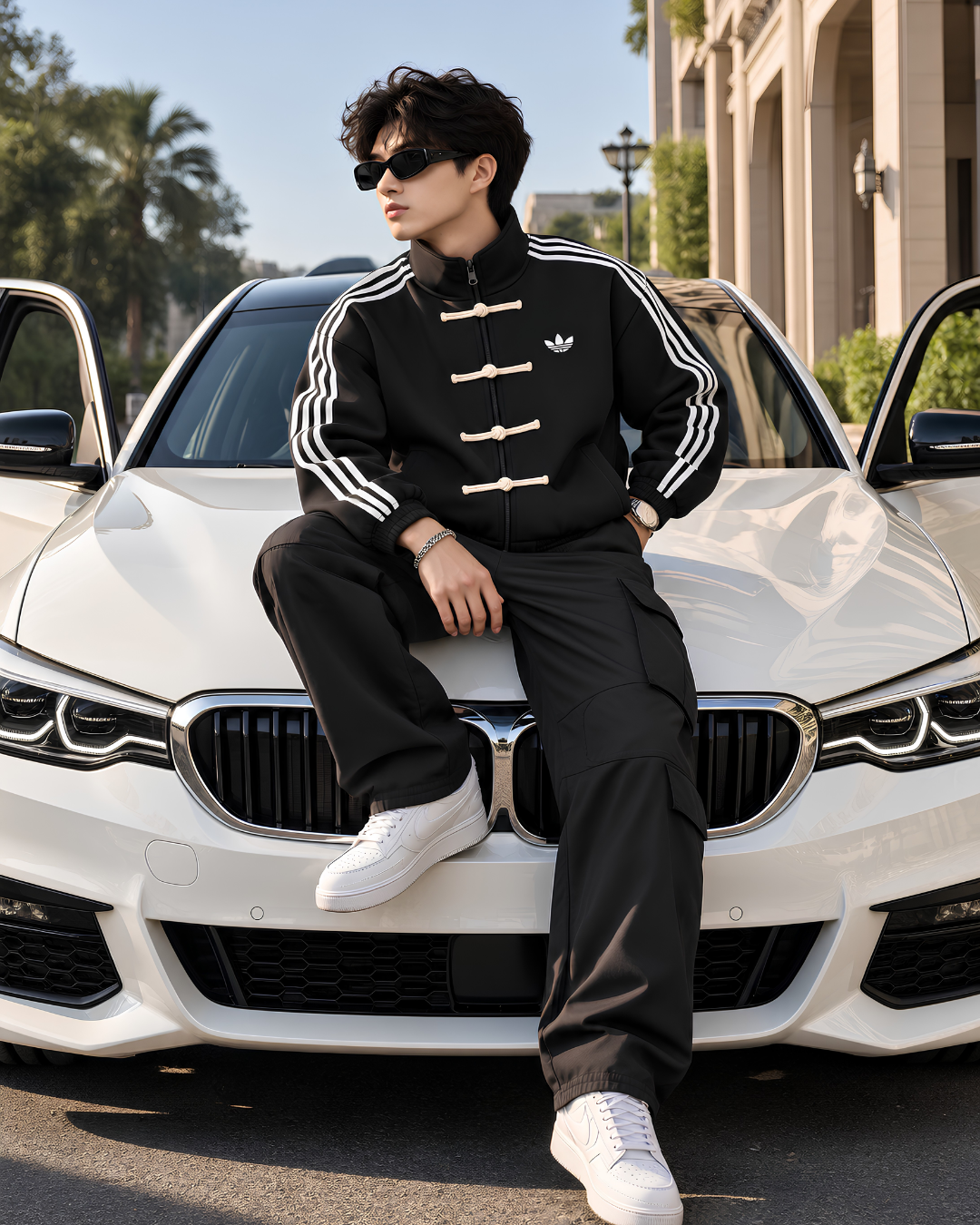 Premium Black Zip-Up Jacket