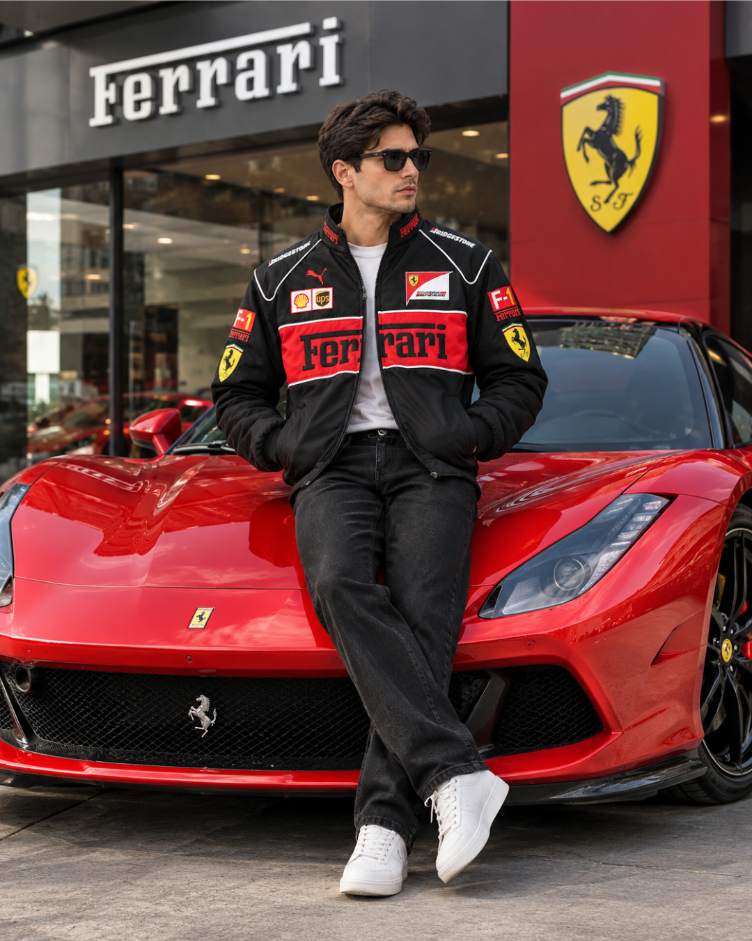 Racing jacket for men