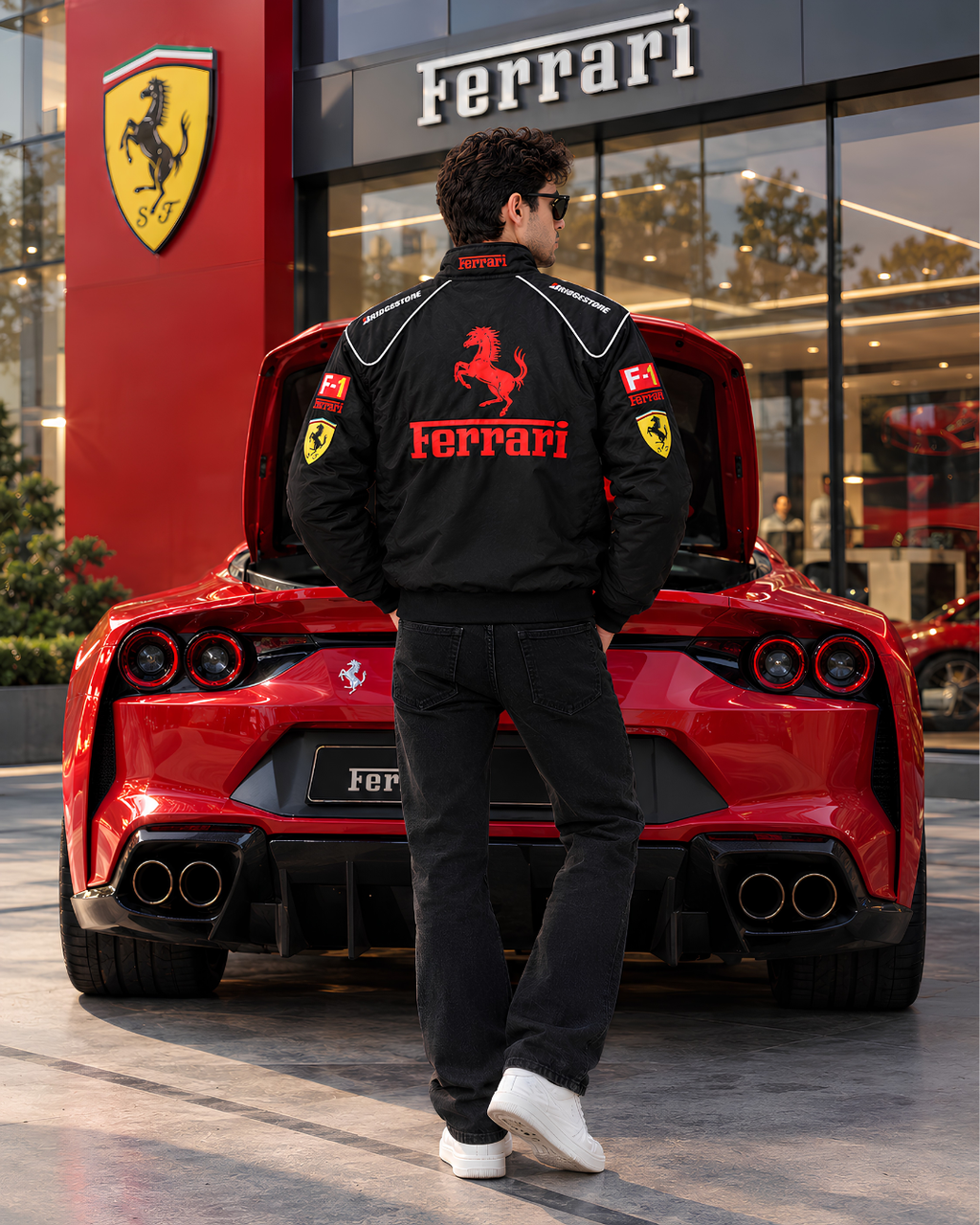 Premium racing jacket