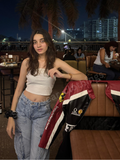 Ferrari Leather Racing Jacket l Unisex Racing Jacket l Streetwear Clothings - Streetwear Clothings