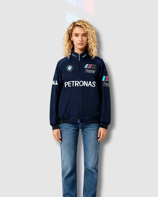 Petronas racing jacket for men and women, premium motorsport style streetwear outerwear