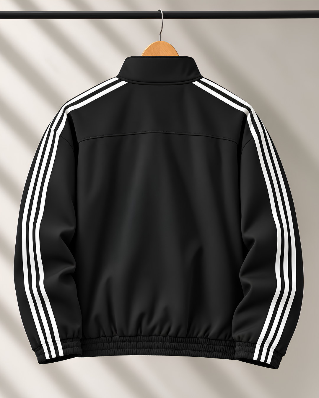 Black and White Striped Jacket