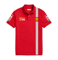 Marlboro Ferrari inspired polo t-shirt front HD print vintage raci