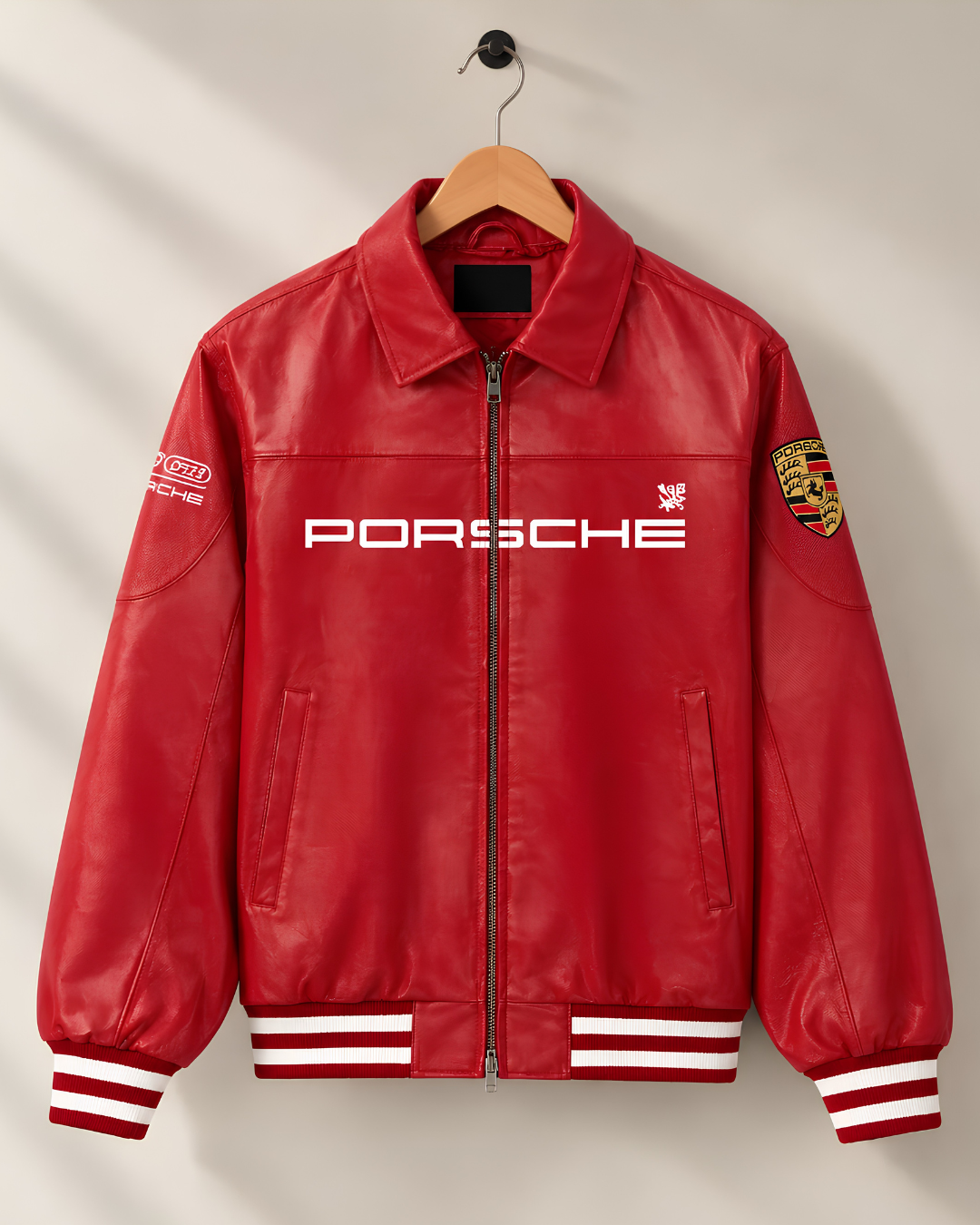 Red Porsche Racing Jacket for Men