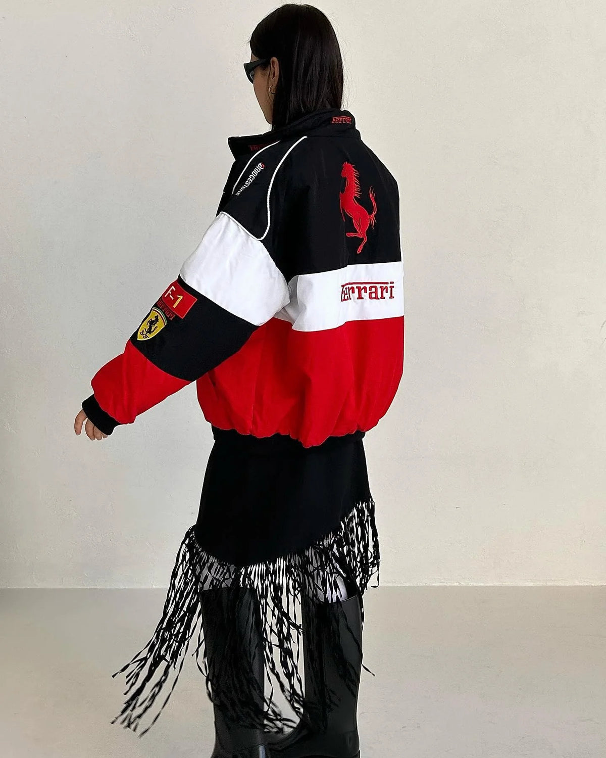 Premium tricolor jacket designed for comfort and standout style
