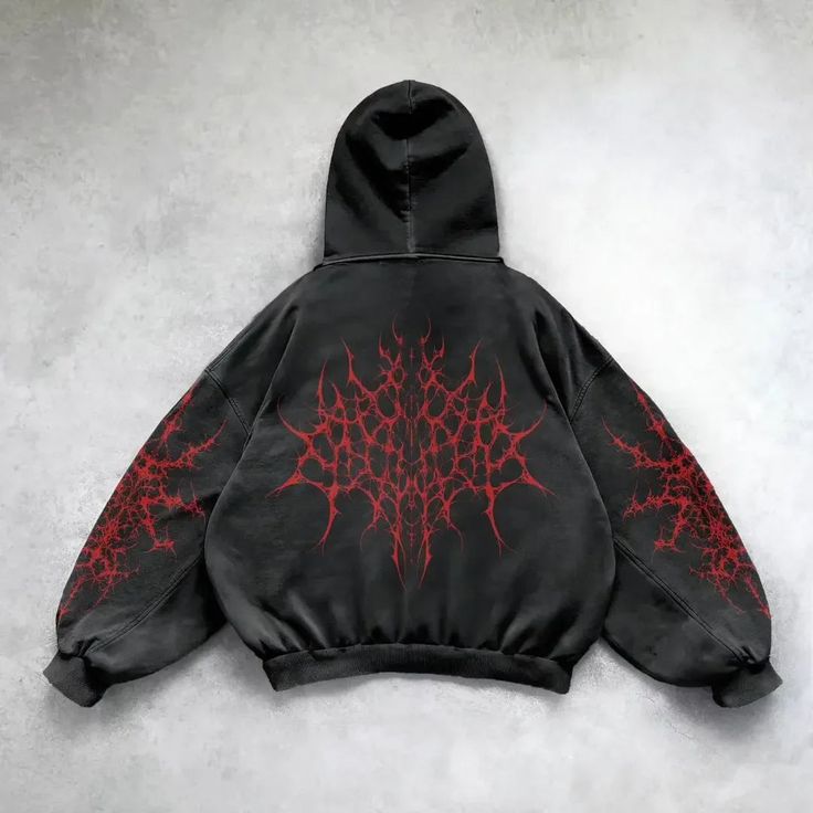 Black Washed Hoodie – Minimalist Vintage Streetwear Look
