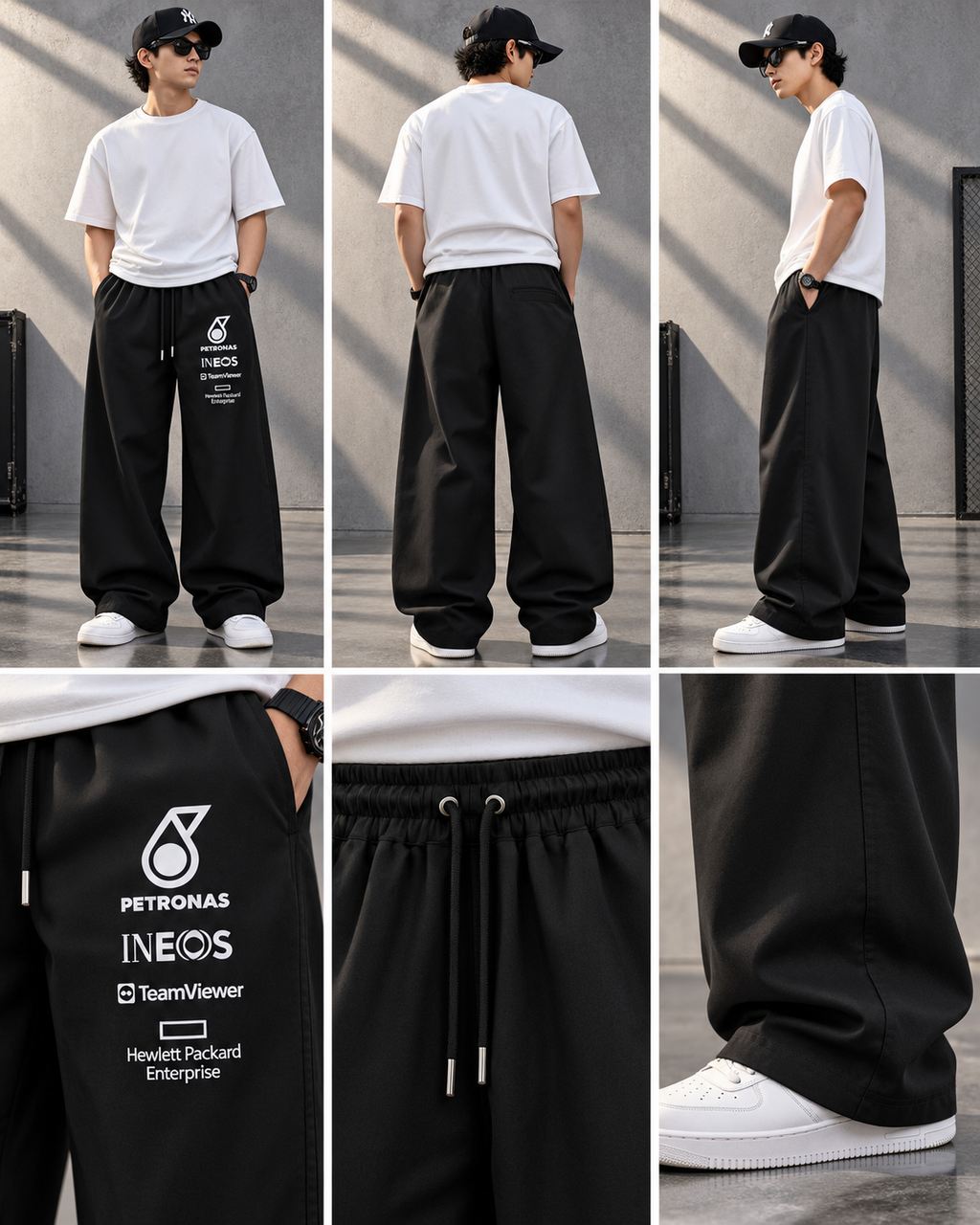 black-minimal-motorsport-baggy-track-pants