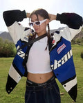 Motorsport Print Jacket – NASCAR x BlackAir | Streetwear Clothings Exclusive - Streetwear Clothings