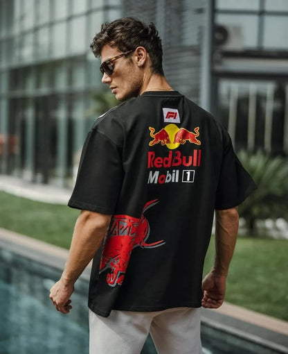Cotton Crew Neck Racing Jackets Unisex