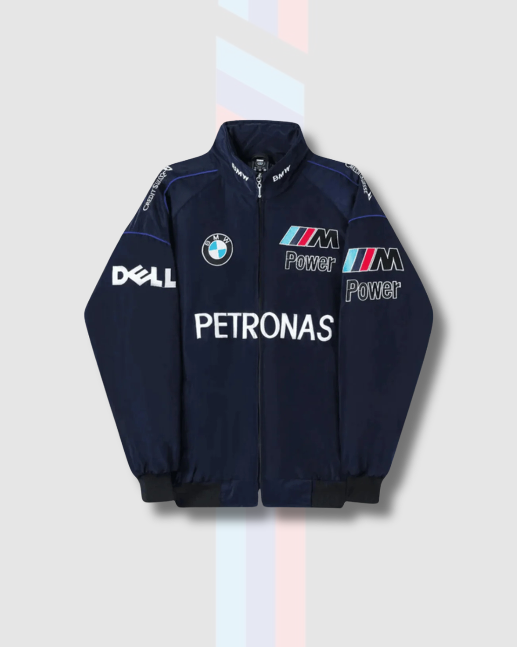 Petronas style racing jacket unisex, high quality streetwear with track inspired look